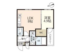 MOVE長束の間取り画像
