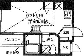 アベゼ住吉の間取り画像