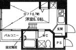 アベゼ住吉の間取り画像