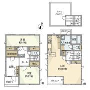 貸家 逗子市桜山7丁目の間取り画像
