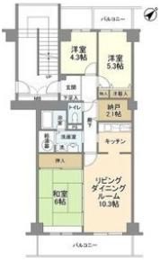 グランドメゾン守山の間取り画像
