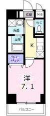 AQUA GARDEN 今戸の間取り画像