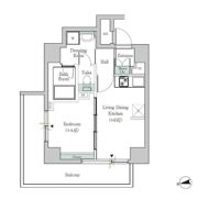 ONE ROOF FLAT TOGOSHIの間取り画像