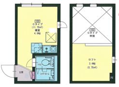 フロンティア星川の間取り画像