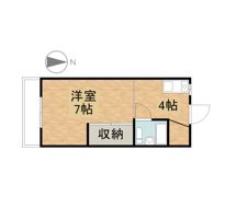 ホワイトメゾンミツオカの間取り画像