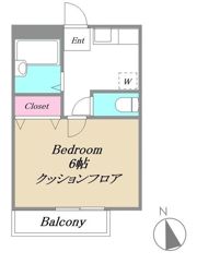 サンセイハイツの間取り画像