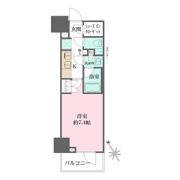 ルフォンプログレ四谷の間取り画像