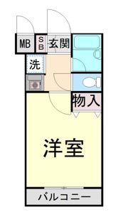 シャトラン弓木参番館の間取り画像