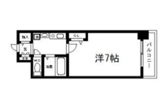 エスリード新梅田の間取り画像