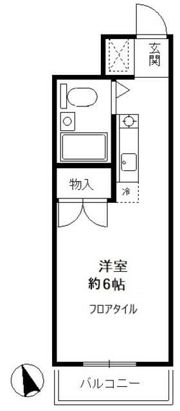 クレールNの間取り画像