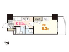 グランドール西原の間取り画像