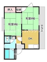 マリーハイツD棟の間取り画像
