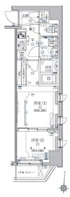 クレイシア菊川の間取り画像