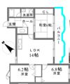ベルフォーレ永楽荘の間取り画像