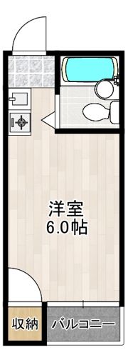 ルネッサ塚本の間取り画像