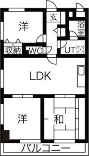 ユニーブル原央の間取り画像