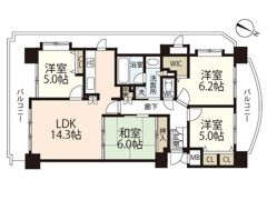 ヴェルディ井口明神公園の間取り画像