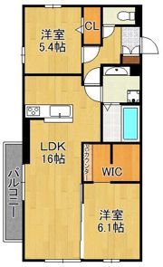 D-ROOM藤田 A棟の間取り画像