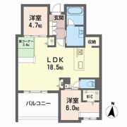 ルポ マノワールの間取り画像
