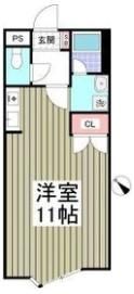 キュウブEX三俣の間取り画像