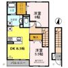 D－room下井阪南の間取り画像