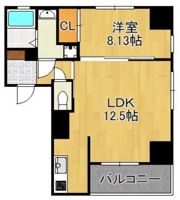 ブルースクエアー響Vの間取り画像