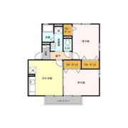 リビングタウン松代B棟の間取り画像