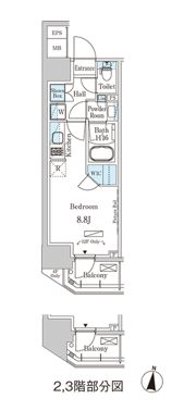 パークアクシス森下の間取り画像