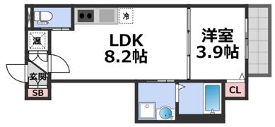ノアシオンの間取り画像
