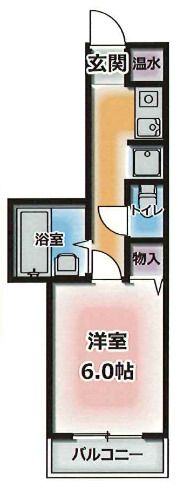 モンサンミッシェルハサカの間取り画像