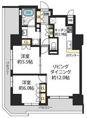 プレミスト南船場の間取り画像