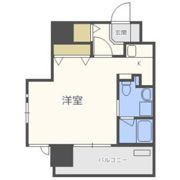 ジュネーゼ京町堀パークサイドの間取り画像