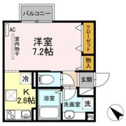 アルシオン八木山の間取り画像