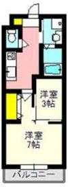マンション中居Ⅱの間取り画像