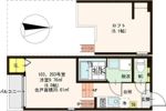 ハーモニーテラス長田Ⅱの間取り画像
