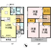 さくらプラスわん A棟の間取り画像