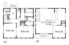 フェリシエ道後の間取り画像