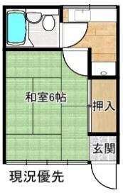 コーポ広江の間取り画像