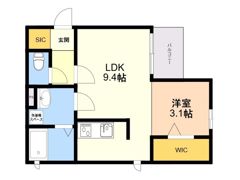 ラシックランテ若葉台西の間取り画像