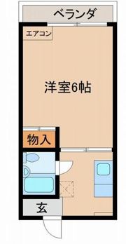ラフォーレ新庄Ⅱの間取り画像