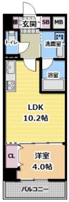 ラ フォート城北公園の間取り画像