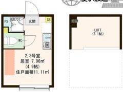 ハーモニーテラス江古田の杜の間取り画像