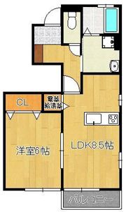 グレイス上の原の間取り画像