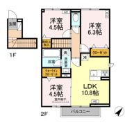 エルノワールの間取り画像