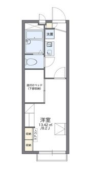 レオパレスライトスペースⅡの間取り画像
