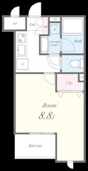 フェリーチェ大山の間取り画像