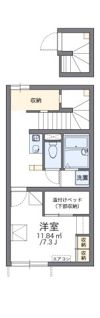 レオパレス昭和町の間取り画像