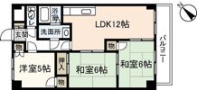 ビラバロンⅡの間取り画像