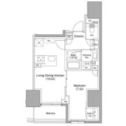 ザ・パークハビオ本郷菊坂の間取り画像