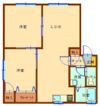 ハピネス中川 A棟の間取り画像